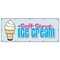 Signmission SOFT SERVE VANILLA ICE CREAM BANNER SIGN signs shop cone sundae B-120 Soft Serve Vanilla - alternate 1